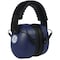 Ge Over-the Head Folding Earmuffs, 26dB, Cushioned Headband, Blue GM451 - alternate 1